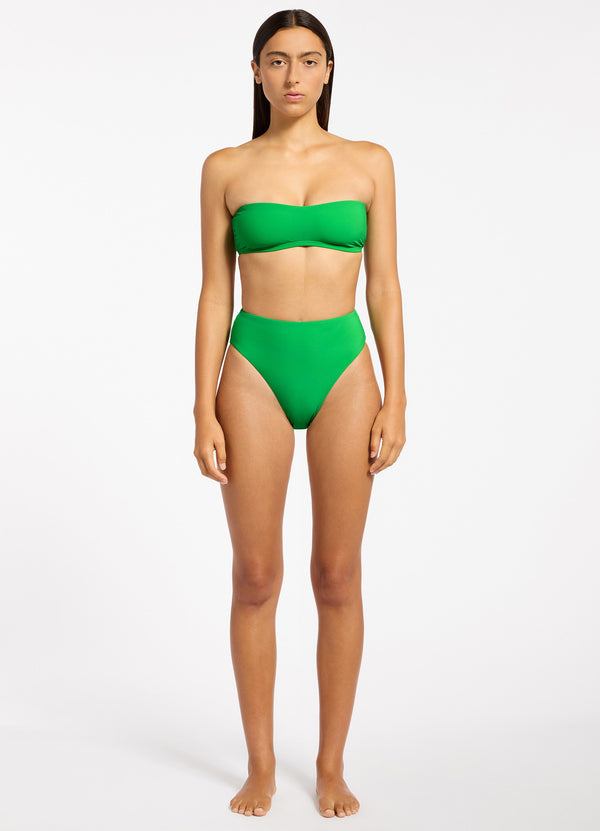 Jetset High Waisted Bikini Bottom - Flora