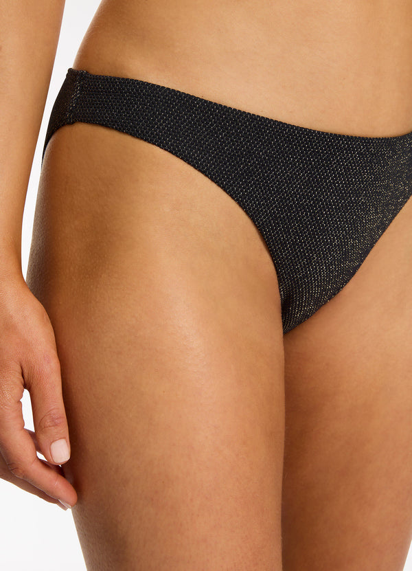 Tirari Nights Hipster Bikini Bottom - Black