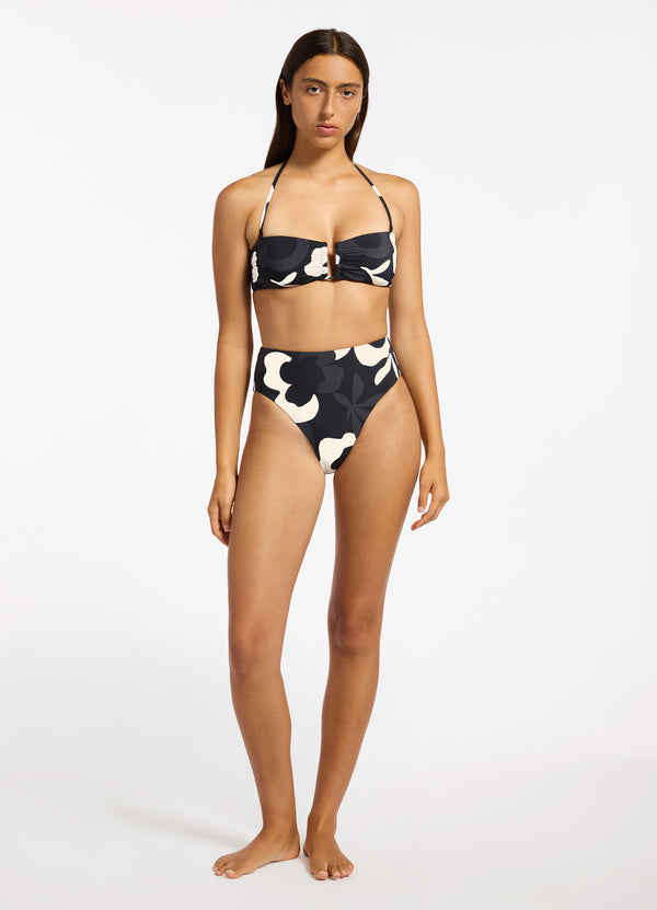 Cactus Garden U Trim Bandeau Bikini Top