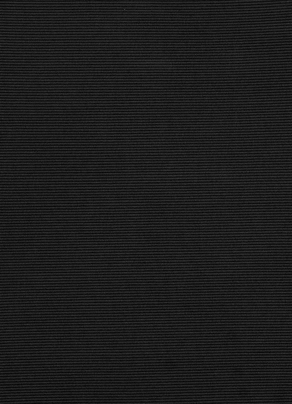 Isla Rib Sweetheart Tank One Piece - Black