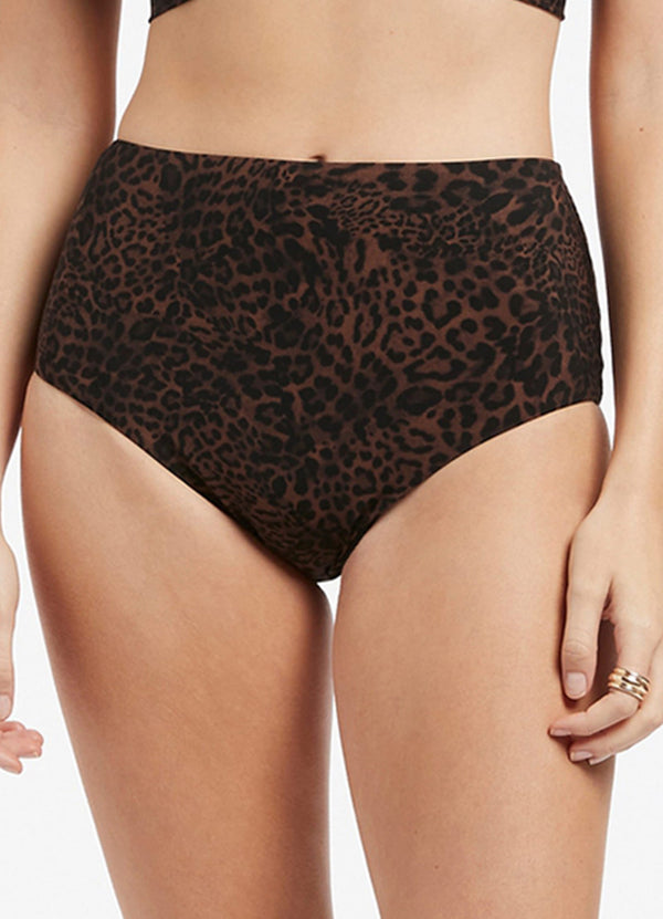 Pantera High Waist Pant - Chocolate