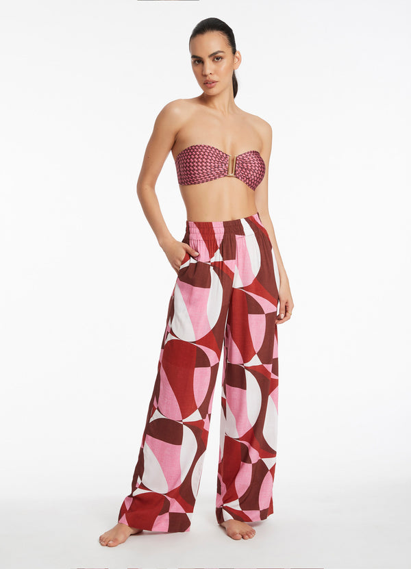 Lalita Wide Leg Pant - Orchid