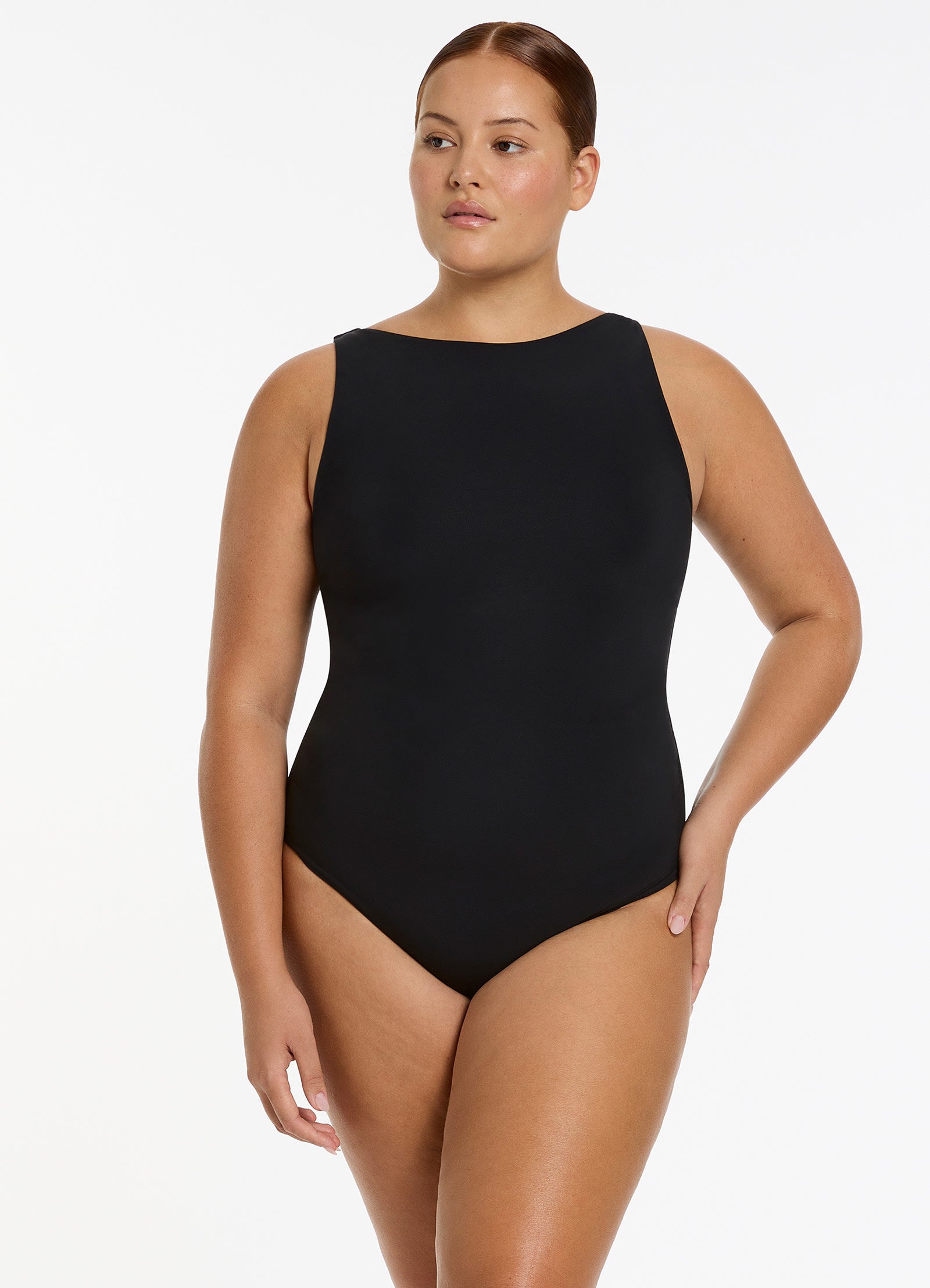 ARMEN/アーメン】 BOAT NECK L/SL ONE-PIECE（ワンピース