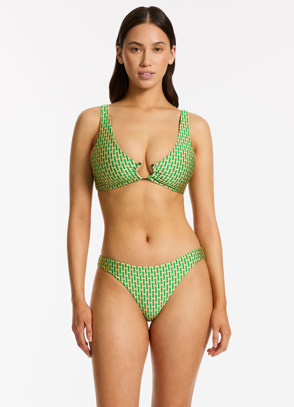 Mattala Geo Hipster Bikini Bottom - Flora