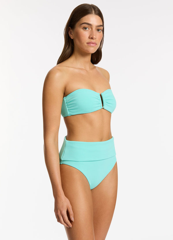 Isla Rib U Trim Bandeau Bikini Top - Dolce