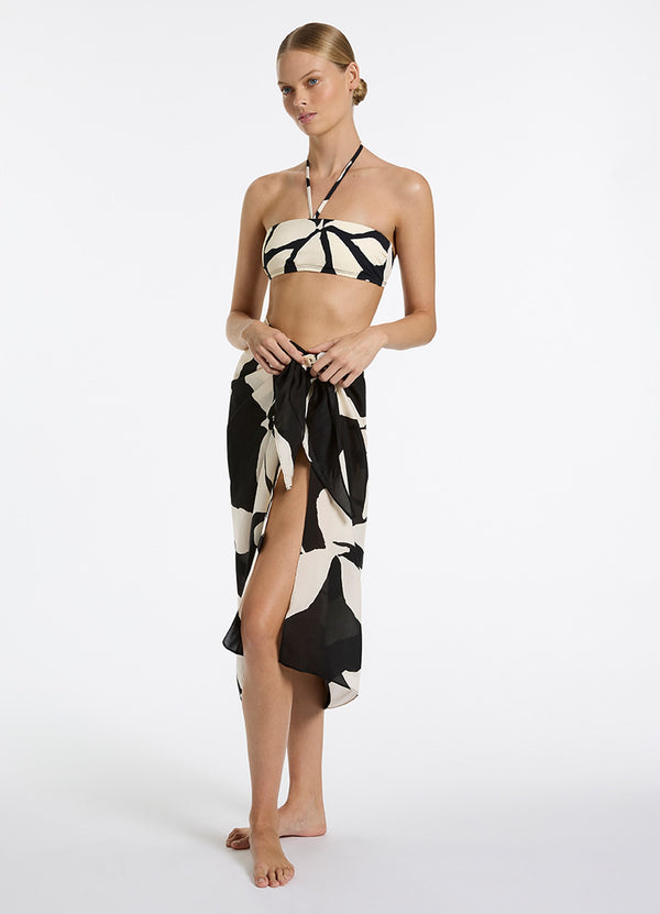 Fiore Sarong - Black