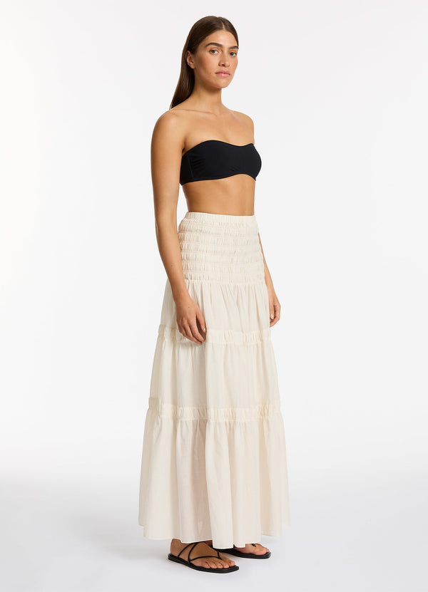 Jetset Convertible Maxi Dress - Cream