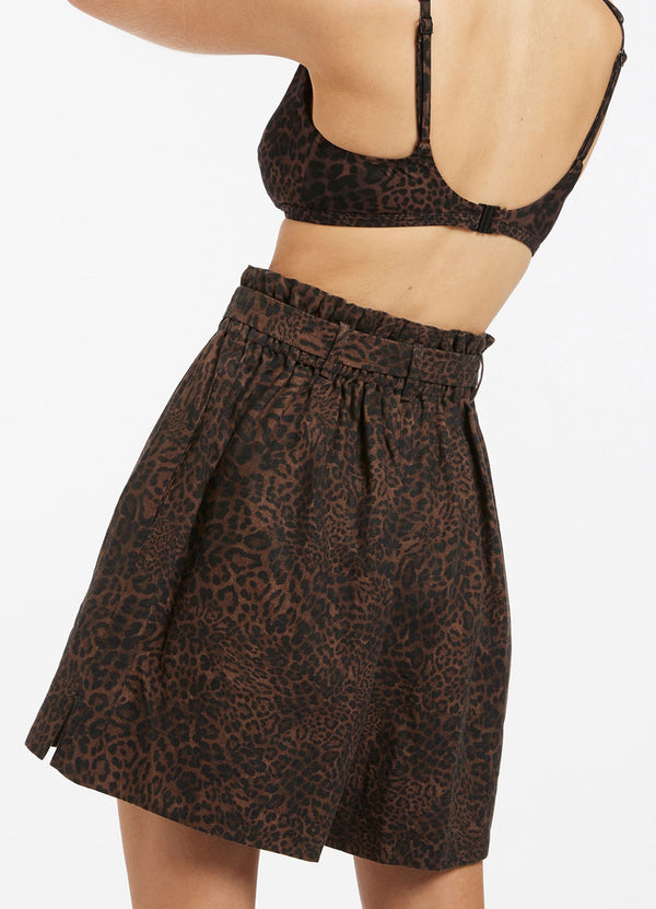 Pantera Highwaist Short - Chocolate