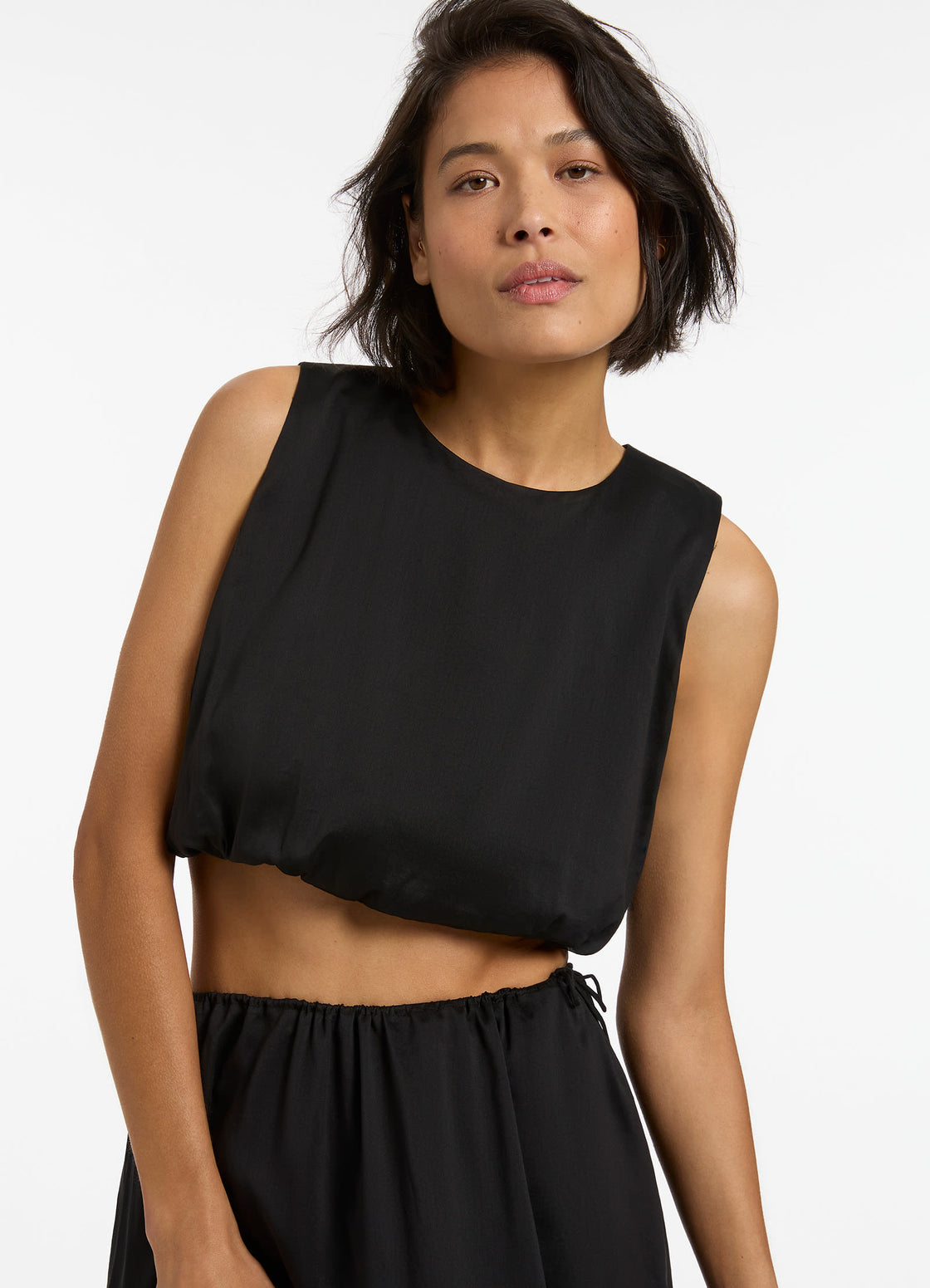 Jetset Shell Top - Black – JETS US